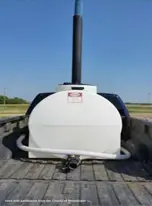 Tank with extension pipe made from ABS or PVC pipe