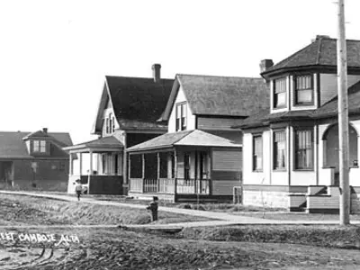 Camrose Undated Residential Street